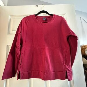Gap Red Long Sleeve Sweater